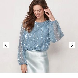 ISO: Lauren Conrad sequin top